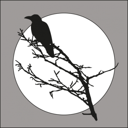 Sticker Corbeau